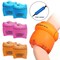 6 Pack Swimming Arm Floats for Adults and Kids, PVC Floaties, Inflatable with Arm Bands and Swimming Rings for Safety